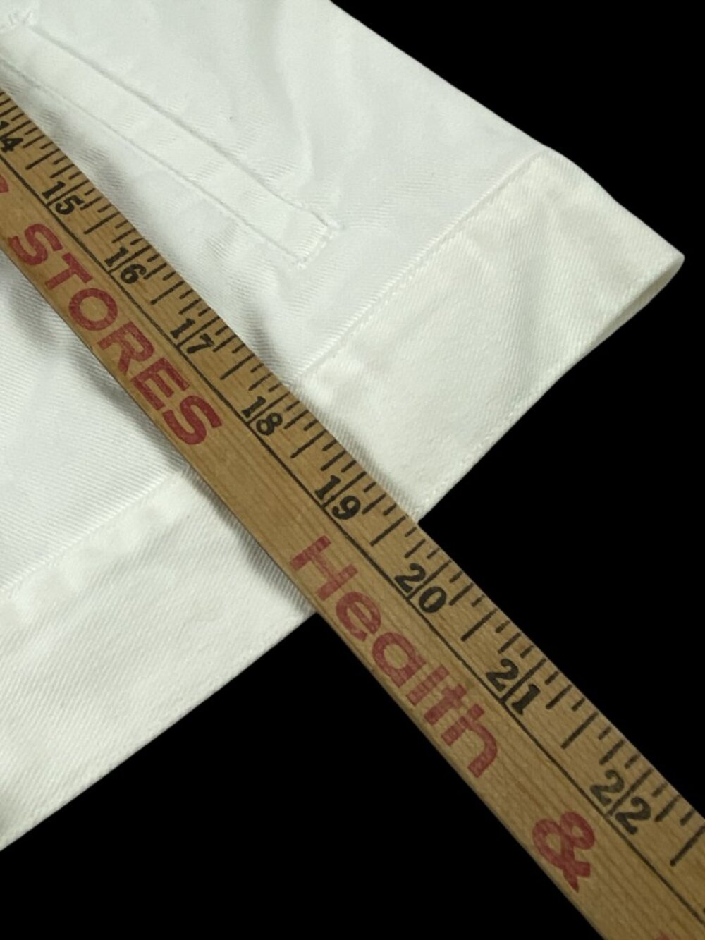 Talbots White Denim Sleeveless Vest Button Front Pockets Womens Petite - Picture 7 of 14